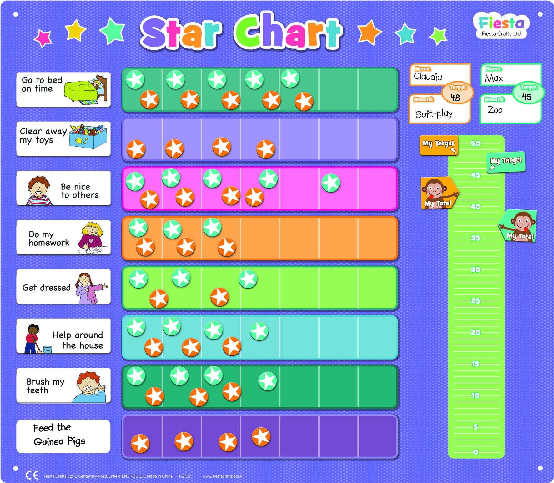 50-star chart