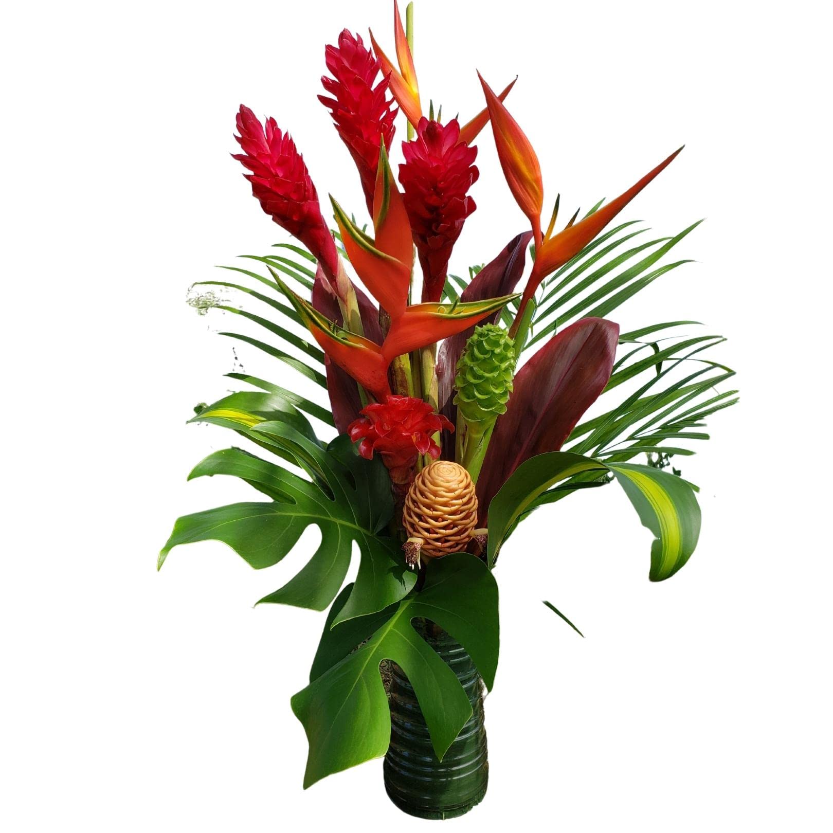 A bouquet of Hawaiian flowers