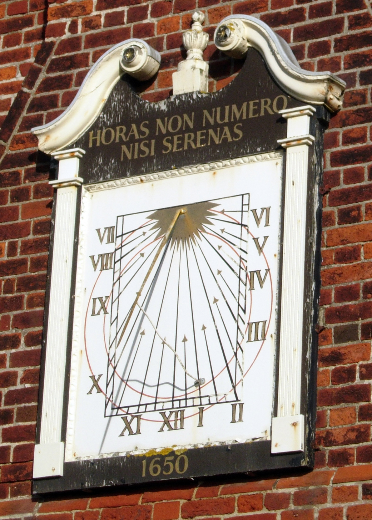A clock or a sundial