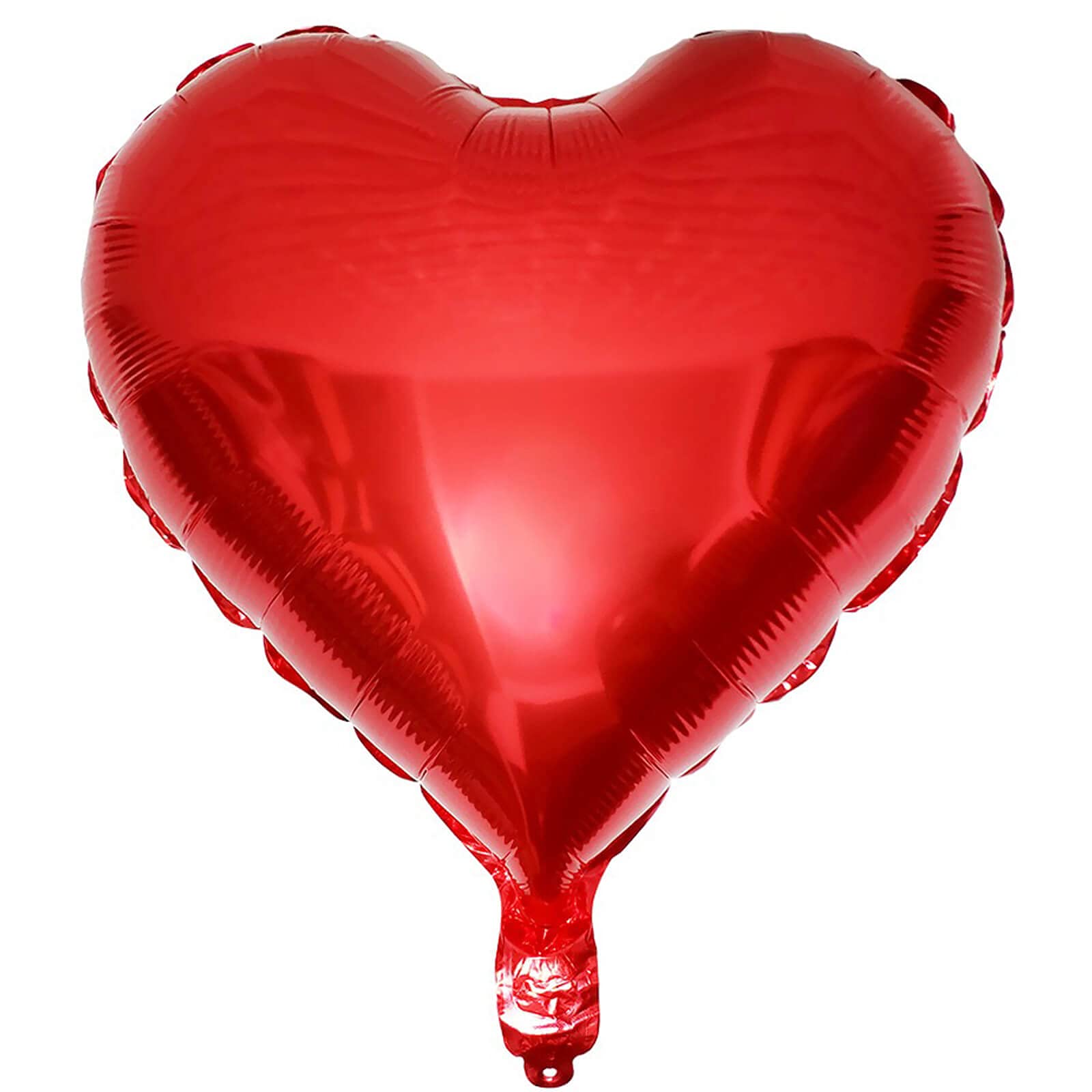 A heart-shaped balloon.