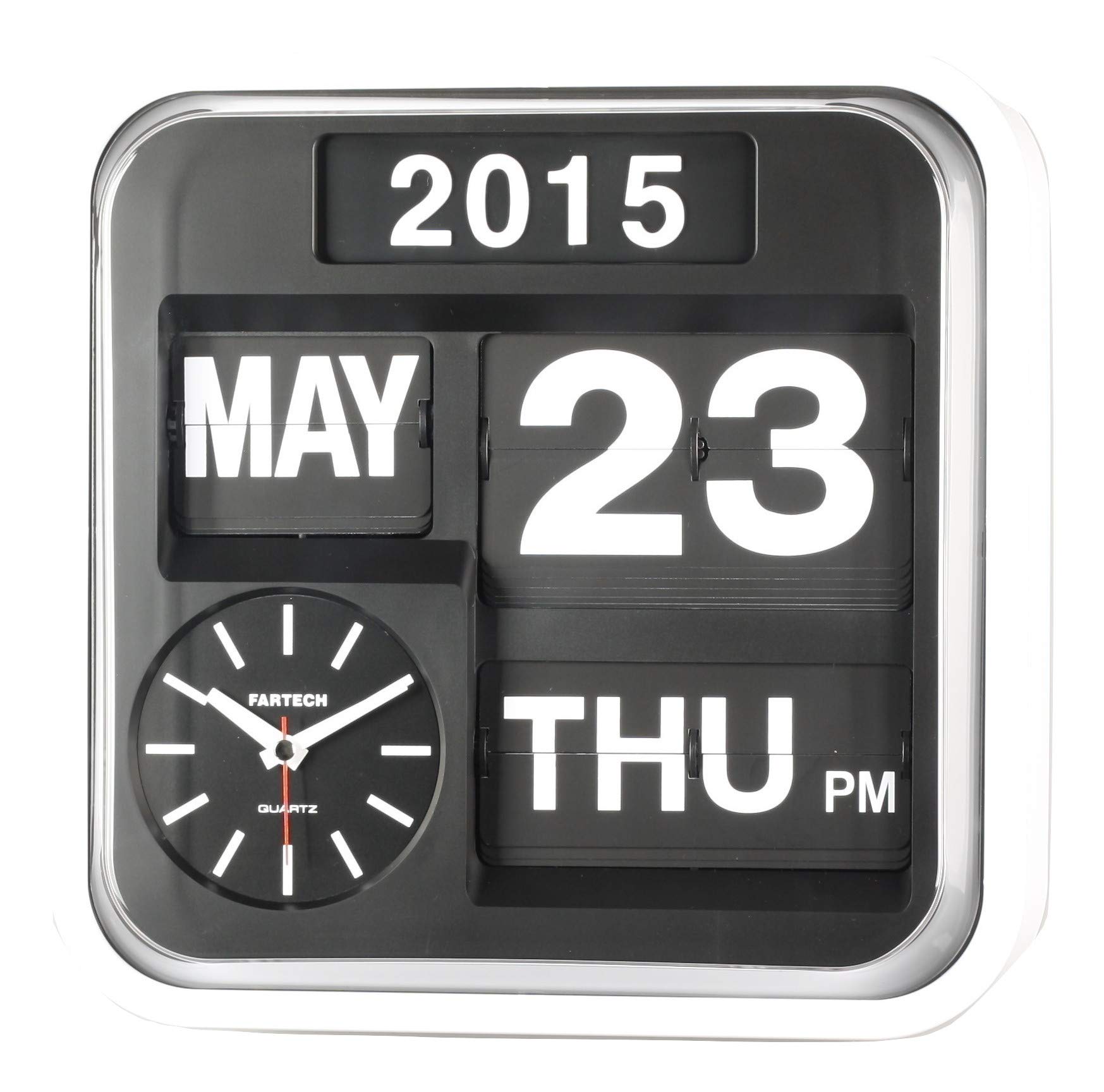 Clock with a calendar