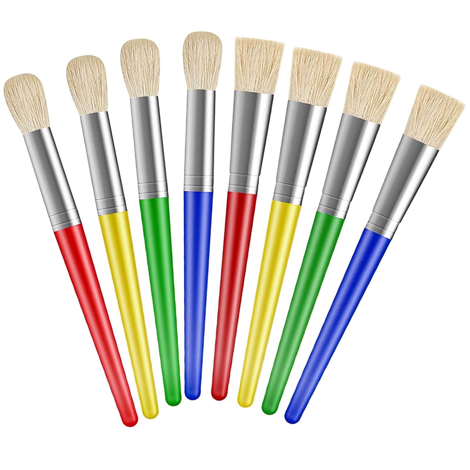 Colorful paintbrushes