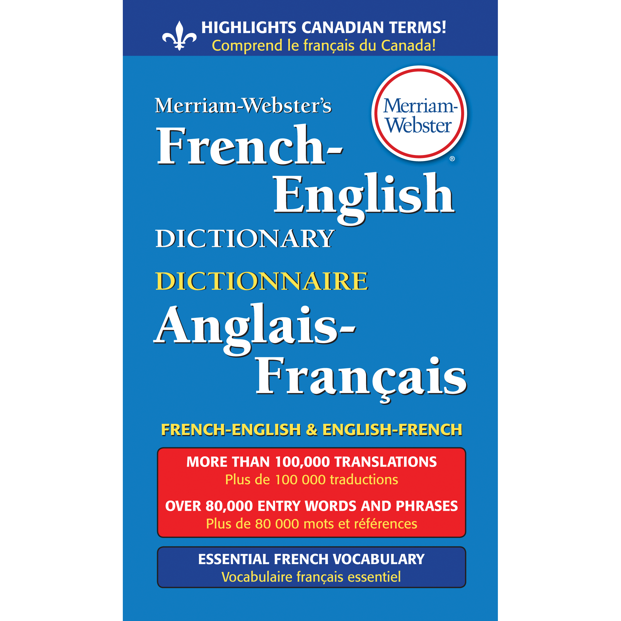 French-English translation book