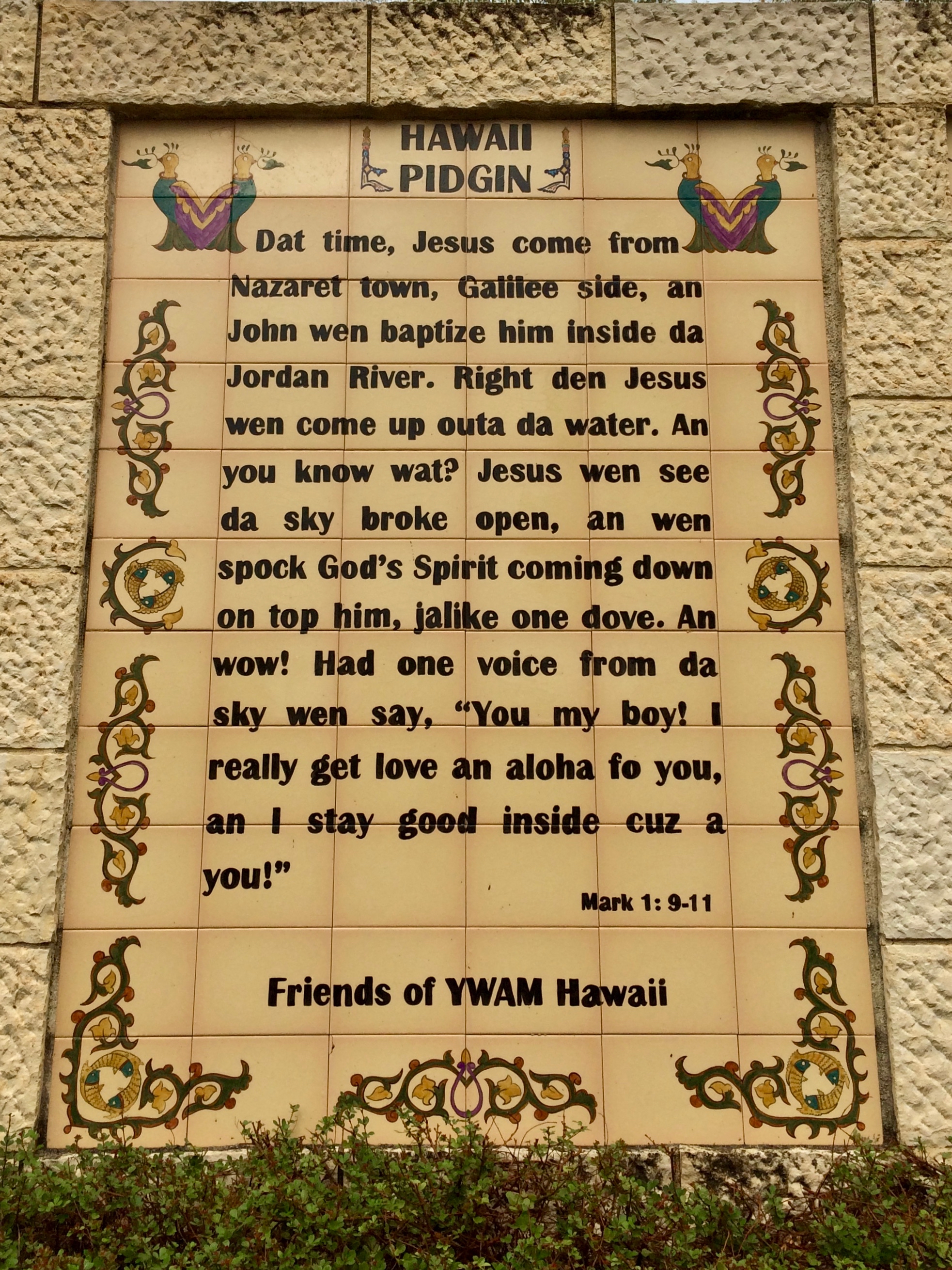 Hawaiian and Pidgin language comparison chart