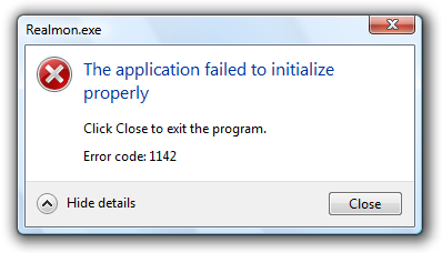 I Didn't Mean To error message.