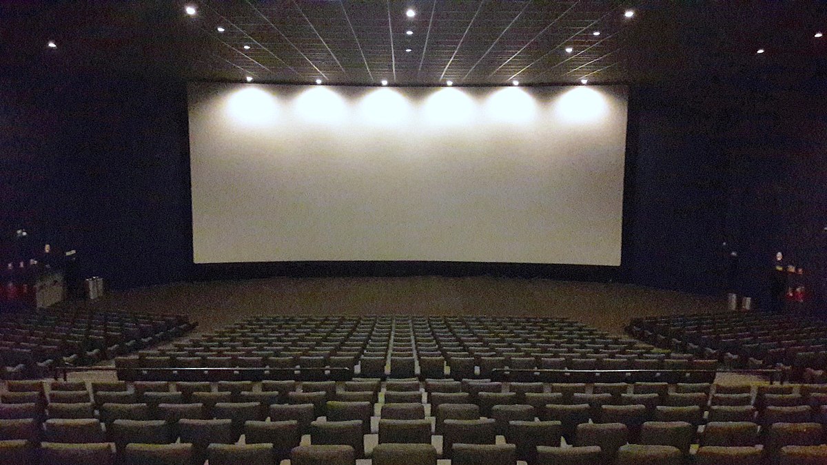 Movie theater screen