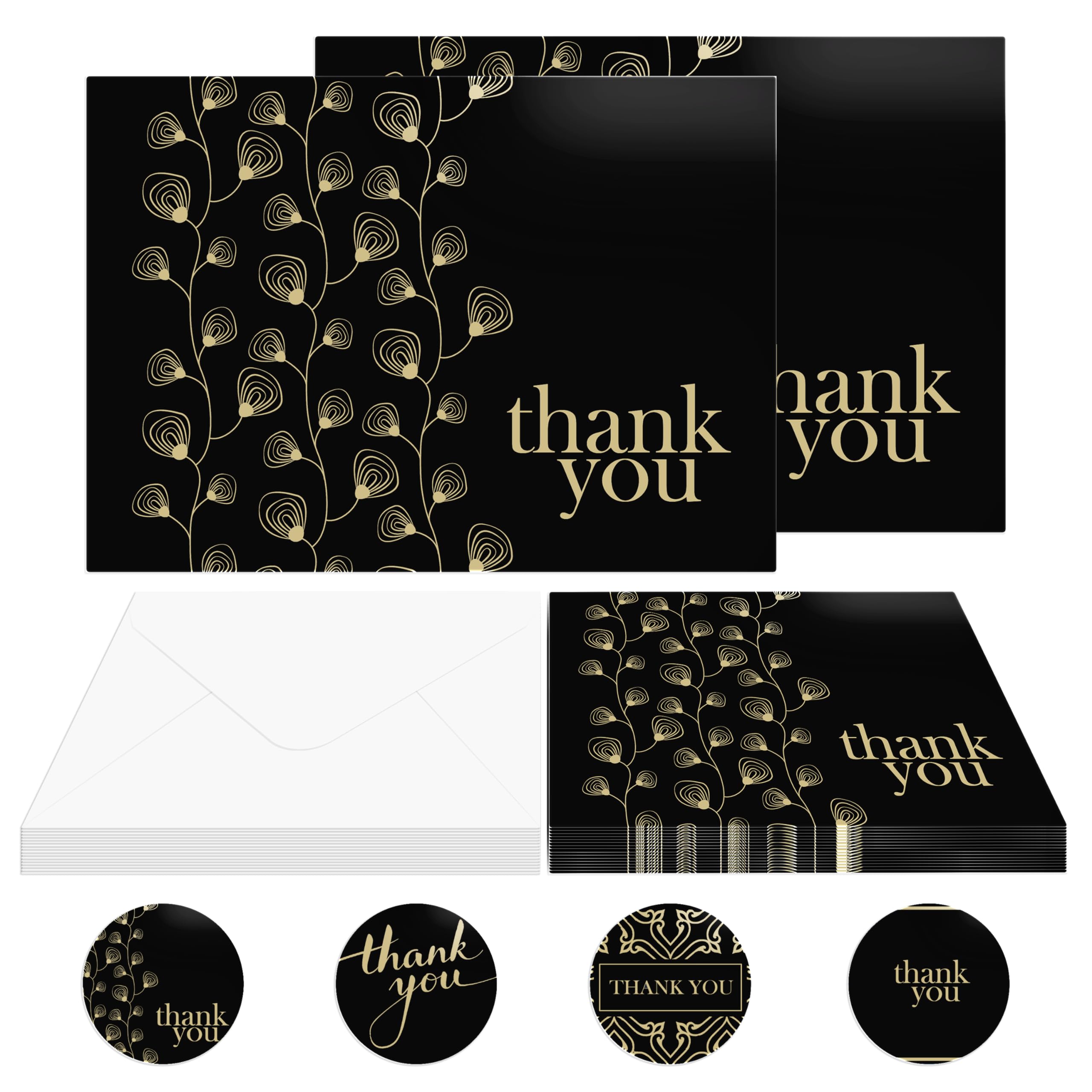 Professional thank you card
