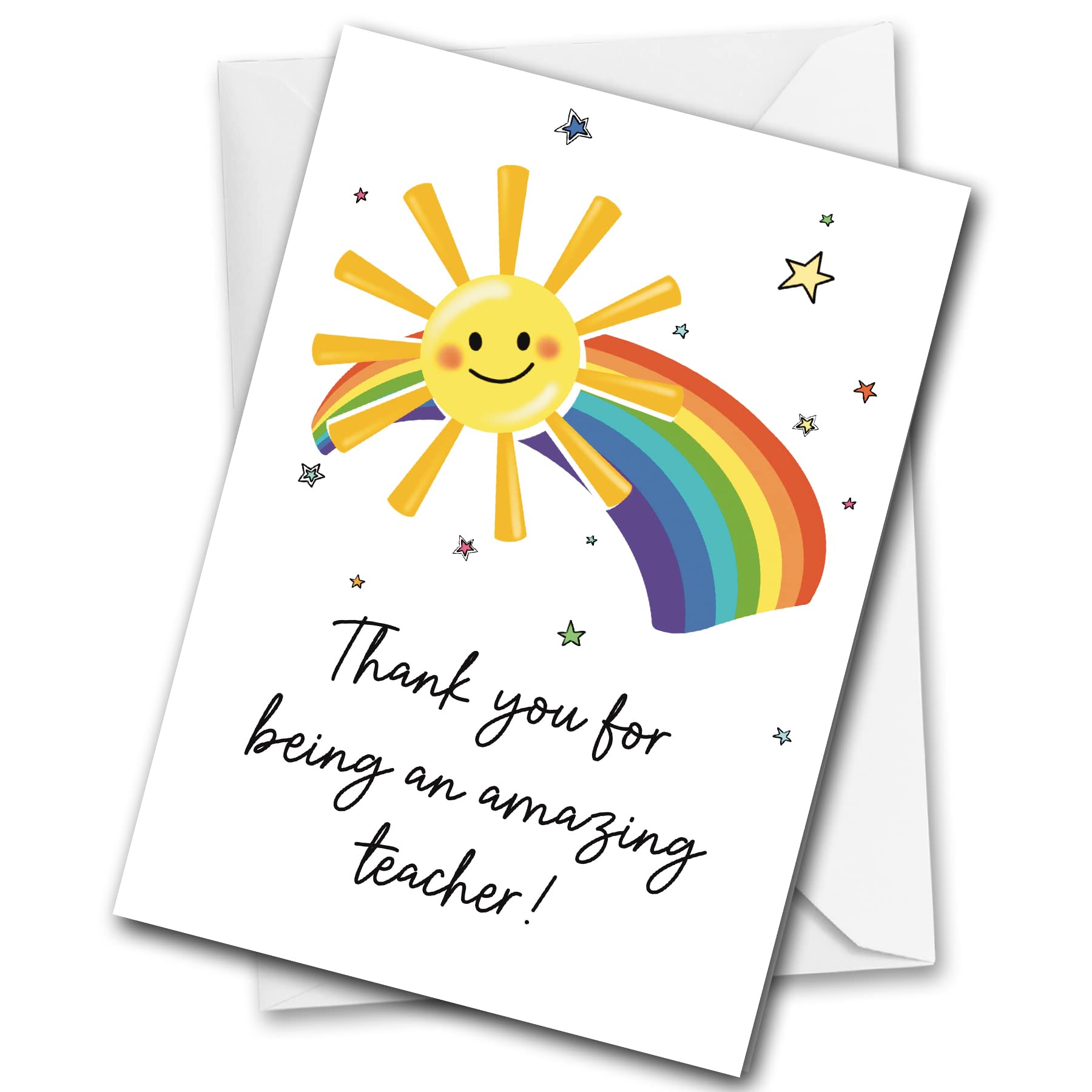 Thank you card with well wishes