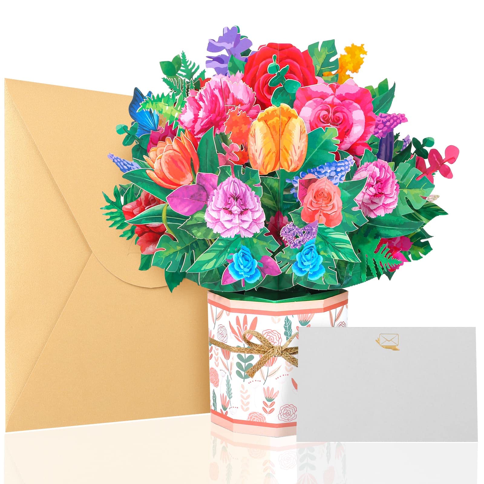 Thank you note or a bouquet of flowers