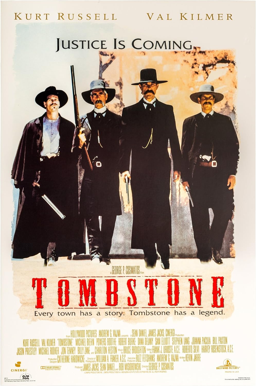 Tombstone movie poster