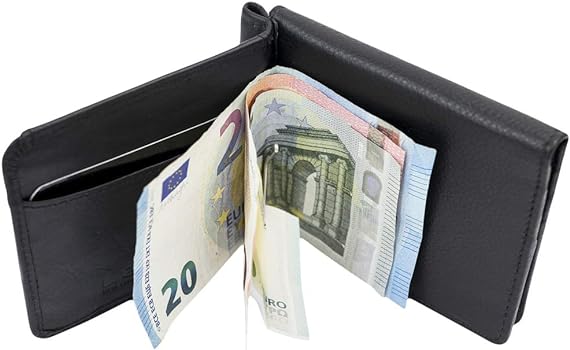 Wallet with money inside.